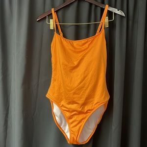 La Blanca Orange One Piece Swimsuit 10